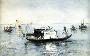 On The Lagoon, Venice — Robert Frederick Blum