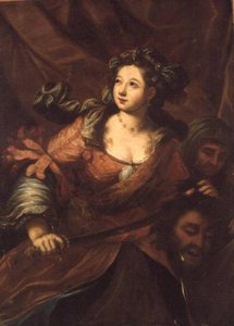 Judith Leaving Holofernes Tent — Bartolomeo Biscaino