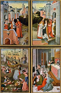 Altarpiece Of The Legend Of St. Ursula — Master Of The Legend Of Saint Ursula
