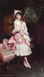Lady With A Mask — Raimundo De Madrazo Y Garreta
