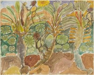 Pollination Of Palm Trees (fécondation Des Palmiers) — Jean Philippe Arthur Dubuffet