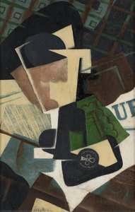 Glass and Ace of Clubs