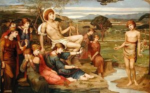 Apollo And Marsyas — John Melhuish Strudwick