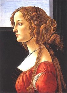 Portrait Of A Young Woman 1 — Sandro Botticelli, Early Renaissance
