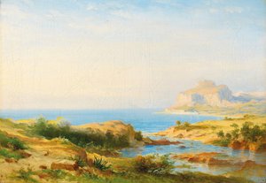 Seascape Cefalù, Sicily — Carl Morgenstern