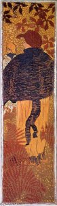 Woman In A Blue Pelerine — Pierre Bonnard