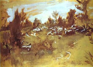 Herd — Valentin Alexandrovich Serov