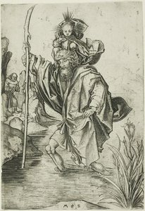St Christopher — Martin Schongauer