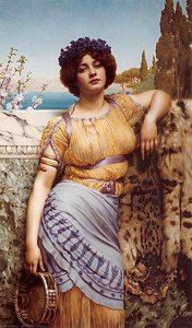 Ionian Dancing Girl — R.b.a John William Godward, Neoclassicism
