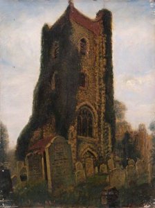 Ewell Church Tower, Surrey — William Freeman