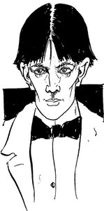 Self-portait — Aubrey Vincent Beardsley