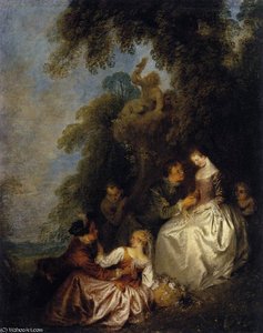 Conversation Galante — Jean-baptiste Pater