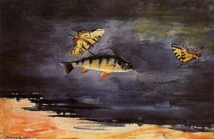 Fisch Und Schmetterlinge — Winslow Homer
