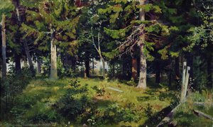 Clearing In The Forest — Ivan Ivanovich Shishkin, Realism