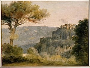 Village De Nemi — Pierre-henri De Valenciennes