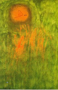 Cabell Perseguit Por Dos Planetes — Joan Miró, Abstract Expressionism