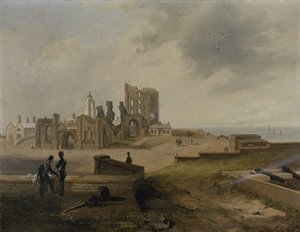 Tynemouth Priory From The East — John Wilson Carmichael