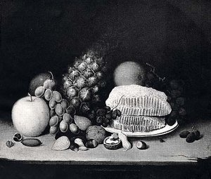 Still Life, (painting) — Robert Seldon Duncanson