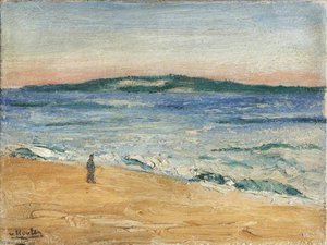 Figure On A Beach — Georges Van Houten