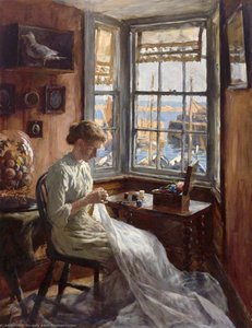 The Harbour Window — Elizabeth Adela Stanhope Forbes
