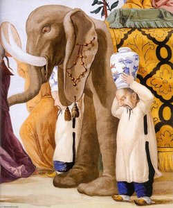 The Mandarin's Procession (detail)