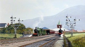 Newcastle Station, County Down — Norman Whitla