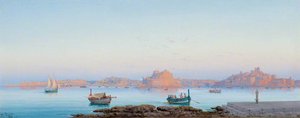 Grand Harbour, Malta, From Valletta — Luigi Maria Galea