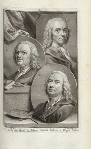 Louis De Moni, Johan Hendrik Keller, Engel Sam — Jan Van Gool