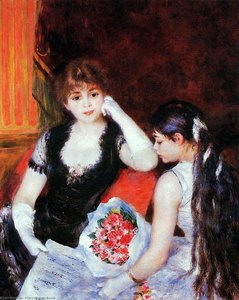At The Concert (box At The Opera) — Pierre-auguste Renoir