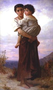 Young Gypsy — William-adolphe Bouguereau, Romanticism