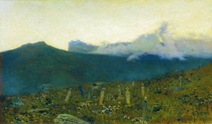 Tatarian Cemetery. Crimea. — Isaak Ilyich Levitan
