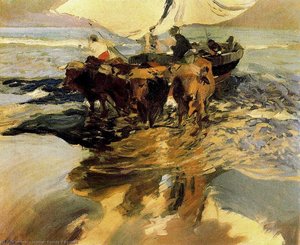 In Hope Of The Fishing — Joaquín Sorolla Y Bastida