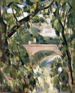 Kirklee Bridge, Glasgow — John Duncan Fergusson