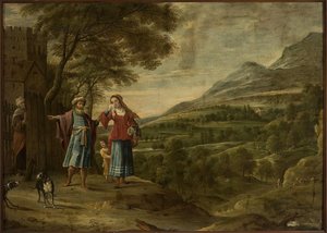 Expulsion Of Hagar — David Teniers The Elder