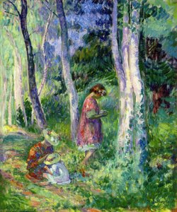 In The Forest, The Harvest — Henri Lebasque