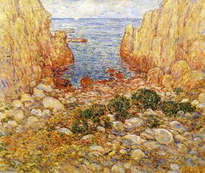 The Gorge - Appledore, Isles Of Shoals — Frederick Childe Hassam