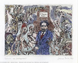 Demonios Que Me Atormentan — James Ensor