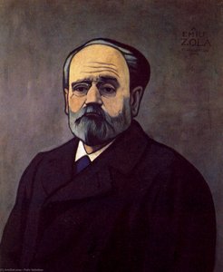 Portrait Of Zola — Félix Vallotton, Symbolism