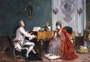 A Private Recital — Girolamo Induno