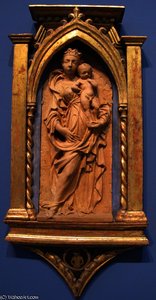 Attr.), madonna col bambino, firenze