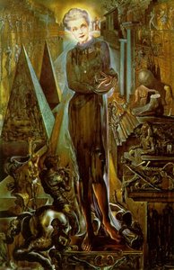 Portrait Of Mrs. Harrison Williams, Circa 1943 — Salvador Dalí, Surrealism