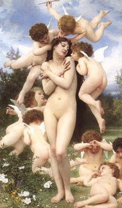 Le Printemps (also Known As The Return Of Spring) — William-adolphe Bouguereau
