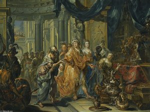 St. Michael In Eppan With Croesus And Solon — Johan Georg Platzer