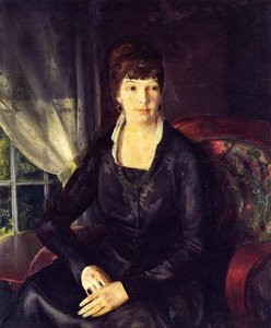 Emma At The Window — George Wesley Bellows