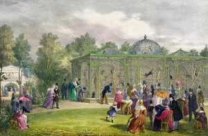 Monkey House At The Zoological Gardens,