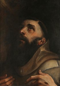 St. Francis Of Assisi — Анибале Карачи, Baroque