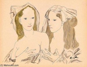 Ohne Titel — Léonard Tsuguharu Foujita