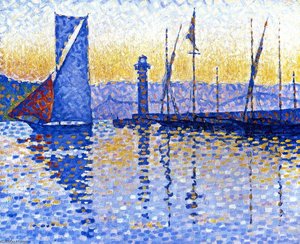 El Faro, Saint-tropez — Paul Signac