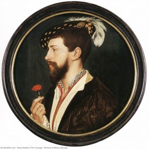 Retrato De Simón Jorge — Hans Holbein El Joven