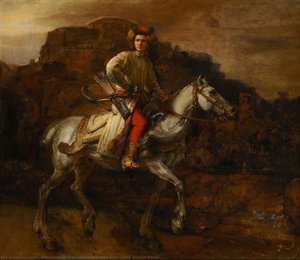 El Jinete Polaco — Rembrandt Van Rijn, Barroco